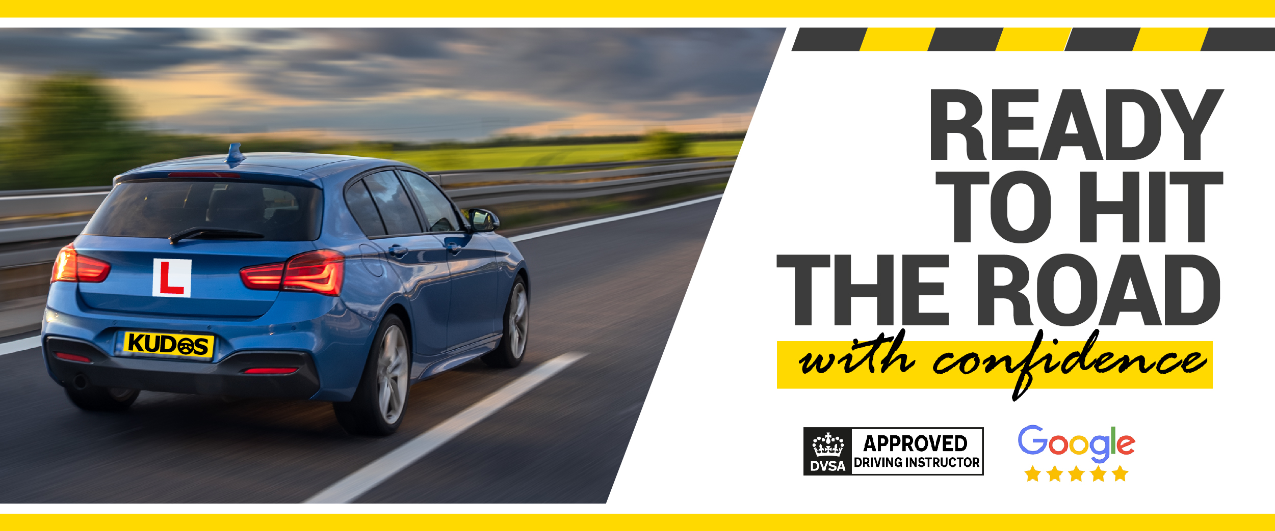 Website banner Hit the road