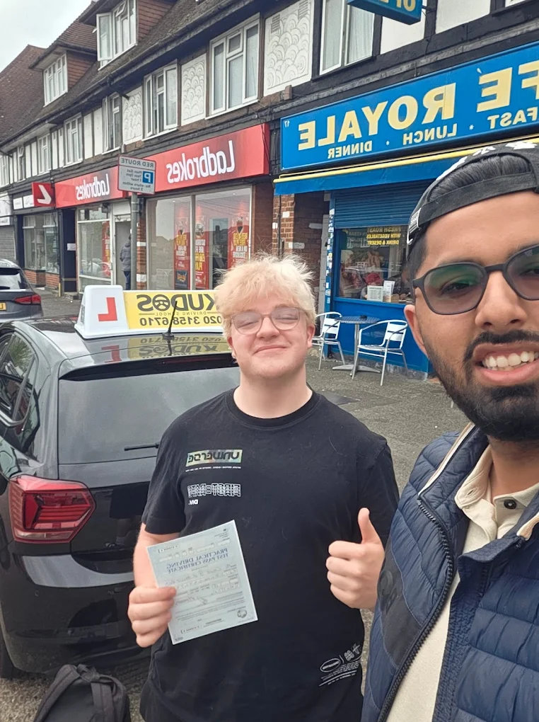 Your First Automatic Lesson pass in clapham