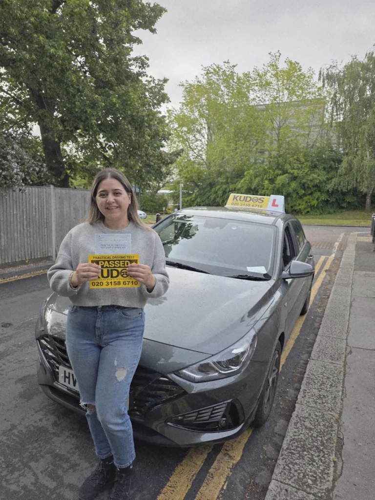 kudos driving school pass student